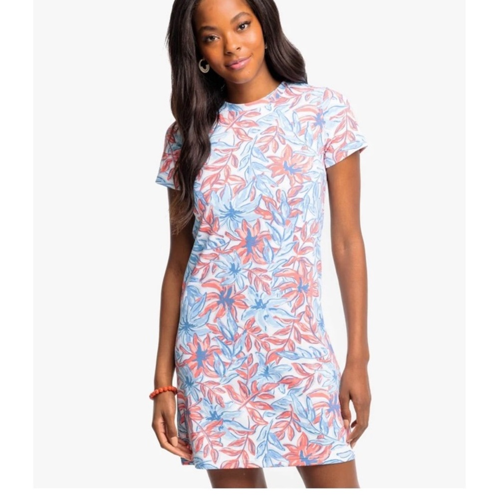 Southern Tide Floral Print Golf Dress Small NWT
